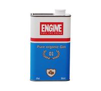 Engine Italian Organic Gin | 50cl | 42% vol | London Dry | Juniper Hints with Floral Note of Roses and Balsamic Note of Sage and Lemon | Vegan & Gluten Free | Perfect in a Gin & Tonic, or a Negroni