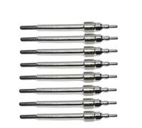 Engine Glow Plugs Compatible With E-250 E-350 E-450 F-250 F-350 F-450 F-550 2004-2010 6.0L V8 4C2Z-12A690-AB 4C2Z-12A690-BA 4C3Z-12A342-AA Diesel Glow Plugs