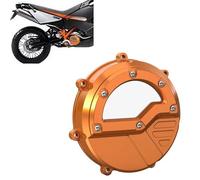 Engine Guard Case Motorcycle Accessories Transparent Clutch Cover Guard Engine Protector For 950 Duke 2004(Orange)