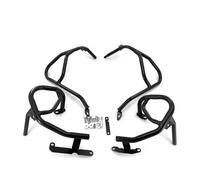 Engine Guard Crash Bar For BMW G310R G310GS 2017-2024 Motorcycle Upper Or Lower Crash Bar Engine Guard Frame Bumper Stunt Cage Fall Protecto Motorcycle Crash Bar(Black Full Set)