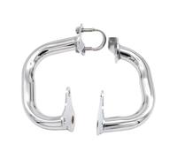 Engine Guard Crash Bar For CB750 RC42 CB 750 For NIGHTHAWK Seven Fifty 1992-2011 Motorcycle Highway Crash Bars Engine Guard Front Bumper L/R Motorcycle Crash Bar(Chrome)