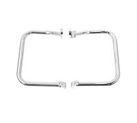 Engine Guard Crash Bar For Heritage Softail Classic FLST FLSTC 2000-2017 FXST FXSTB FXSTS 2000-2005 Rear Saddlebags Guard Rails Crash Bar(Chrome)