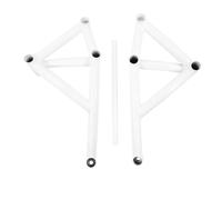 Engine Guard Crash Bar For MT09 For FZ09 2013-2020 Engine Crash Bar Motorcycle Accessories Stunt Cage Guard Bumpers Protection Device Motorcycle Crash Bar(2013-2016 White)