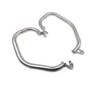 Engine Guard Crash Bar For Triumph For Rocket3 Rocket III 3 2013-2019 Highway Frame Protector Bumper Buffer Side Engine Guard Crash Bar(Chrome)