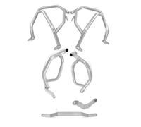 Engine Guard Crash Bar For VOGE For Valico DS525X 525DSX DSX525 DSX 525 23 Motorcycle Highway Engine Guard Crash Bar Frame Bumper Fairing Protector Bar Motorcycle Crash Bar(Silver Full Set)