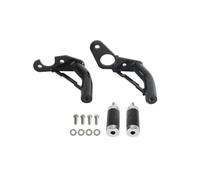 Engine Guard Crash Bar Front Engine Protector Rear Passenger Peg Crash Bar For Softail Street Bob FXBB Fat 114 FXFBS FXFB FXLRST FXLRS FXLR