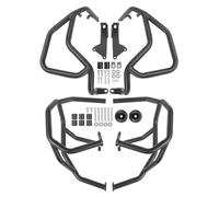 Engine Guard Crash Bar Highway Crash Bars Stainless Steel Upper Lower Bumpers Set Compatible With R1300 GS For R1300GS 2024 2025 2026(Black-1 Set)