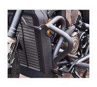 Engine Guard Crash Bars For QJMOTOR For SRV600 For Flash 600 Hickened Bumper Spotlight Stand Down Protection Bar Widening Anti Fall Modification Motorcycle Bumper(A)