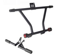 Engine Guard Crash For Softail For Low Rider S For Fat Bob | Highway Peg High 2 Step Engine Guard Crash Bar Passenger Frame Slider For Softail For Low Rider S For Fat Bob Standard 22 23