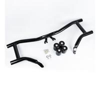 Engine Guard Flat-Out Bar for Harley-Davidson Touring Street Glide Road Glide Road King Electra/Ultra Models (2014-2025) (Black)