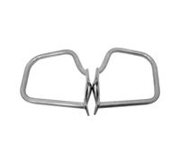 Engine Guard For BMW K1600GT K1600GTL K1600 GT/GTL 2011-2025 Highway Crash Bar Engine Guard Saddlebag Side Box Protection Frame Bumper Motorcycle Crash Bar(Rear silver)