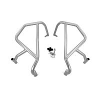 Engine Guard For CFMOTO 450MT Motorcycle Highway Engine Guard Crash Bar Bumper Stunt Cage Falling Protector Side Panniers Bracket Highway Bars(A-Silver-Upper Only)