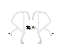 Engine Guard For CFMOTO 450MT Motorcycle Highway Engine Guard Crash Bar Bumper Stunt Cage Falling Protector Side Panniers Bracket Highway Bars(A-White-Upper Only)