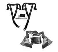 Engine Guard For CL 300/500 2017-2023 2024 CL-500 Motorcycle Side Fairing Belly Pan Spoiler CL500 CL300 Crash Bar Higway Engine Guard Crash Bar(Carbon-Black CL500)