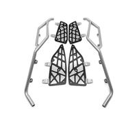 Engine Guard For Zontes 350E 368E 368 350 E Frame Protection Bumper Motorcycle Engine Guard Highway Crash Bar Falling Protector Highway Bars(Silver)