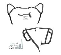 Engine Guard Gas Tank Bumper For NT1100 For DCT ES NT 1100 2025-UP Motorcycle Engine Tank Guard Highway Crash Bars Bumper Stunt Cage Frame Protector Bar(A set black)