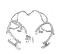 Engine Guard Highway Crash Bar For BMW For G310R For G310GS 2017-2024 Motorcycle Upper Or Lower Crash Bar Engine Guard Frame Bumper Stunt Cage Fall Protecto(Silver Full Set)