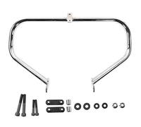 Engine Guard Highway Crash Bar for Victory Kingpin Vegas Hammer Gunner Judge 2008 - Later, Motorcycle Engine Crash Bar with Durable Iron Construction, Anti - Rust Protection Bumper (B(silver))