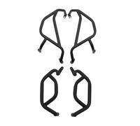 Engine Guard Highway Crash Bars For CFMOTO 450MT 2024 450 MT 450mt Motorcycle Anti-Fall Protection Kit Engine Protective Cover Crash Bar Frame Bumper(Full Set Black)