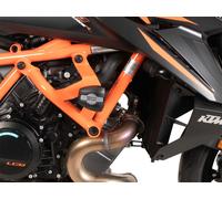 Engine guard including protection pad orange for KTM 1390 Super Duke R/EVO