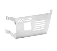Engine Guard Plate -resistant Steel Installat Motorcycles Stainless Vario160 Tool- - Adv160 Pcx160 Chassis Protection for Cover (SILVER)