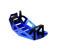 Engine Guard Skid Plate For MONKEY 125 2019-2021 Front Skid Plate Engine Low Mud Guard Bash Cover(Blue)