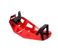 Engine Guard Skid Plate For MONKEY 125 2019-2021 Front Skid Plate Engine Low Mud Guard Bash Cover(Red)