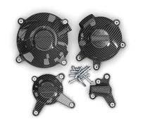 Engine Guard Skid Plate For MT-09 MT09 FZ09 For Tracer For 900 For SXR900 2014-2020 Motorcycle Engine Protection Cover Alternator Cluth Guard Engine Chassis Protection(Carbon Look 1 Set)