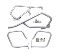 Engine Guards For K1600GT K1600GTL K1600 GTGTL 2011-2023 Highway Engine Guard Crash Protection Bar Side Box Protective Frame Bumper(Silver Full set)