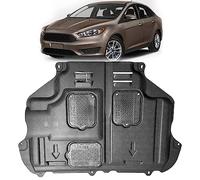Engine Guards Mud Flaps for Ford Focus 2012 2013 2014 2015 2016 2017 2018 Front Engine Splash Shield Guards Suitable for Focus Under Engine Cover Directly Replace Original One Black
