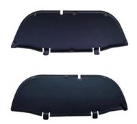 Engine Heat and Sound Insulation Pad Car Front Engine Hood Heat Insulation Cotton Pad Aluminum Foil / Foam Material Mat Cover for Toyota for Corolla for Cross 2020-2024(Black)