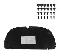 Engine Hood Heat Insulation Pad for Toyota for Corolla 2007-2020 Sedan 1pc Car Front Engine Hood Sound & Heat Insulation Cotton(Gold)