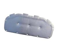 Engine Hood Heat Insulation Pad for VW for T&R&OC A11 D11 2017-2023 Car Engine Hood Pad Heat Sound Insulation Cotton Soundproof Cover(Black Aluminum Foil)