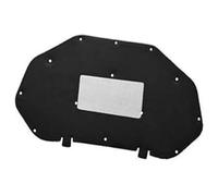 Engine Hood Heat Insulation Pad for VW for VA3 2019 Engine Soundproof Mat Cover Bay Heat Shield(Black Style 2)