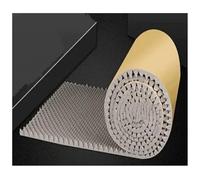 Engine Hood Insulation Pad 1piece Acoustic Foam Self-Adhesive Egg Sound Insulation Panels High Density for Studio KTV Recording Office Wall Panels 50x200cm(Gray,3.5cm)