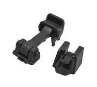 Engine Hood Lock Latch Hood Lock Catch 1 Set Bracket Latches Black Hood Lock Bracket Latches Buckle Holder Fit For Jeep/Wrangler 2007-2016 Car Hood Catches