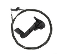 Engine Hood Release Handle Cable Kit - 8E1823533B 8E1823531D, for A4 B6 B7 2000-2008, Exeo ST 2008-2013, Black Plastic Bonnet Opener Lever