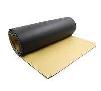 Engine Hood Sound Pads 200X50cm 5mm 8mm 10mm 10.76sqft Car Acoustic Foam Floor Tailgate Sound Insulation Deadener Mat Noise Reduction Pad Black(5mmx103x100cm)
