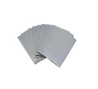 Engine Hood Sound Pads 5MM Aluminum Foil Car Sound Heat Insulation Cotton Mats Engine Bonnet Firewall Noise Proofing Deadener Anti-Noise Pads(50pcs)