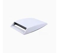 engine hood vent Car Air Vent Hood Decoration Modification Inlet Aerodynamic Body Styling Auto Vehicle Personalization Decor Kit(White)
