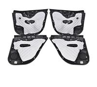Engine Hoods Insulation for Toyota for RAV4 2020-2024 Accessory Car Engine Hood Doors Cotton Sound Insulation Pad Trunk Soundproof Cotton Mat Trims Car Front Hood Sound(Doors 4Pcs)