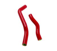 Engine Hoses Compatible with Civic for DX LX D17 EX 1.7L 2001 2002 2003 2004 2005 Silicone Engine Water Tank Pipe Radiator Coolant Hose Accessories(Red)