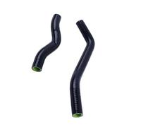 Engine Hoses Compatible with Civic for DX LX D17 EX 1.7L 2001 2002 2003 2004 2005 Silicone Engine Water Tank Pipe Radiator Coolant Hose Accessories(Black)