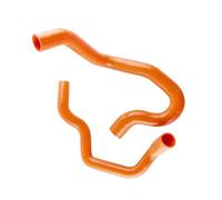 Engine Hoses Compatible with Jeep for Cherokee XJ 4.0L 1997 1998 Silicone Intercooler Radiator Coolant Hoses Water Tank Engine Pipe Parts(Yellow)