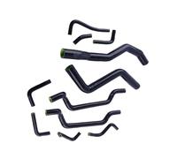 Engine Hoses Compatible with Mitsubishi for Eclipse MK2 2G for GSX DSM for Spyder for GS-T 4G63T 1995 1996 1997 1998 1999 Radiator Pipe Coolant Heater Hose(Black)