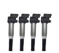 Engine Ignition Coil Compatible With For X1 X3 X5 X6 Z4 E81 F22 F23 E46 E90 F33 X3 E83 E65 E66 Car Spark Plugs Coil Packs 12137594596 0221504470(4pcs)
