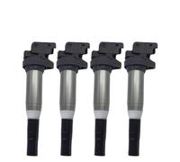 Engine Ignition Coil Compatible With X1 X3 X5 X6 Z4 E81 F22 F23 E46 E90 F33 X3 E83 E65 E66 Car Ignition Coil Pack 12137594596 0221504470(4pcs)