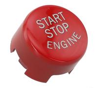 Engine Ignition Switch ReplacementRed Black Push Start Button for for | 2 3 4 5 6 7 X1 X3 X4 X5 X6 Engine Start Stop Switch Replacement ABS Plastic Interior Accessory
