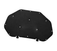 Engine Insulation Cotton Pad for VW for VA3 2019 Engine Soundproof Mat Cover Bay Heat Shield(Black Style 1)