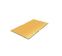 Engine Insulation pad 9 Pcs 50cmx30cmx3mm 50cmx30cmx6mm Car Sound Deadening Mat Aluminum Foil Foam Insulation Pad for Hood Boat Engine Cover Heat Cotton(3mm Gold Tone)